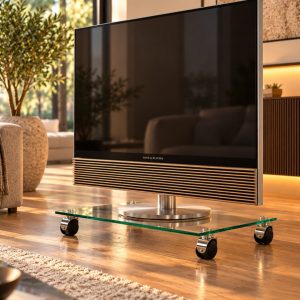 Glas Rollpodest Ausführung rund oder eckig